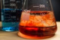 Science Beaker Experiment Royalty Free Stock Photo