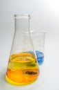 Science Beaker Experiment Royalty Free Stock Photo