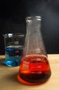 Science Beaker Experiment Royalty Free Stock Photo