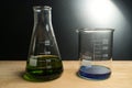 Science Beaker Experiment Royalty Free Stock Photo