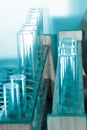 Science biology medical test tube Royalty Free Stock Photo