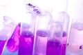 Science biology medical test tube Royalty Free Stock Photo