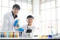 Science, Chemistry, Technology, Biology and Laboratory concept. Royalty Free Stock Photo