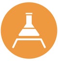Beaker Isolated Vector icon that can easily modify or edit Royalty Free Stock Photo