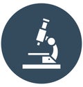 Microscope Isolated Vector icon that can easily modify or edit Royalty Free Stock Photo