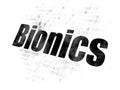 Science concept: Bionics on Digital background