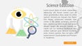 Science Eduction Conceptual Banner