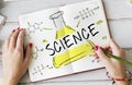 Science Experiment Laboratory Formula Chemical Concept Royalty Free Stock Photo