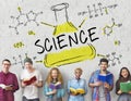 Science Experiment Laboratory Formula Chemical Concept Royalty Free Stock Photo