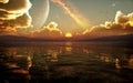 Science Fiction Fantasy Sunset