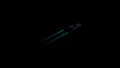 Science Fictional image of a starship in deep space and black background. Wallpeprer