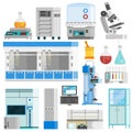 Science Flat Color Icons