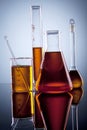 Science Glassware Royalty Free Stock Photo