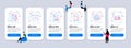 Science icons set. Included icon as Thermometer, Teamwork, Report. Vector