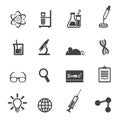 Science and laboratory icons