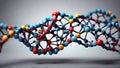 Science Molecule, Molecular DNA Model Structure, business teamwork