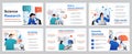 Science research concept for presentation slide template Royalty Free Stock Photo