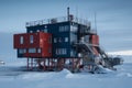 Science research station of antarctica generative AI