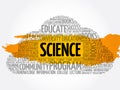 SCIENCE word cloud collage Royalty Free Stock Photo