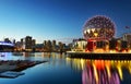 Science World in Vancouver, British Columbia, Canada