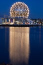 Science World Vancouver at Night