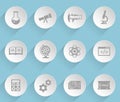 sciences web icons