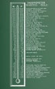 Scientific Bar Thermometer with Celsius and Fahrenheit temperature scales