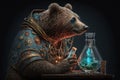 The Scientific Bear 5 Stunning Canon Photos of a LabCoat Wearing Prodigy with Hyperornate Details