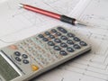 Scientific calculator Royalty Free Stock Photo