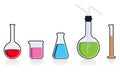 Scientific chemistry set.