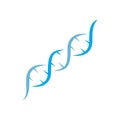 scientific Dna logo vector icon illustration Royalty Free Stock Photo