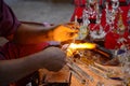 Scientific Glass blowing and working thai style in thailand