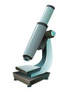 Scientific microscope. Enlargement equipment. Study and production of mineral. Organic and inorganic. Parts of molecular