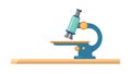 Scientific Microscope Tool - Biology, Research Scientific Discovery, vector design Generative AI Royalty Free Stock Photo