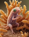 Scientific microscopic image, depicting the complex, very cute little animals