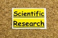 Scientific research laboratory medicine science technology lab hypothesis Royalty Free Stock Photo