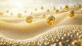 Scientific Visualization of Coenzyme Q10 Molecules in Motion