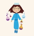 Scientist girl