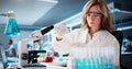 Scientist In Lab Doing Pharmaceutical Research Royalty Free Stock Photo