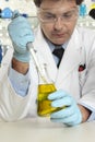 Scientist in laboratory Royalty Free Stock Photo
