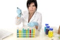 Scientist in laboratory Royalty Free Stock Photo