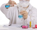 Scientist making tests Royalty Free Stock Photo