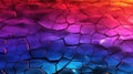 scifi inspired modern wallpaper of a cracked ice ground, window mosaic, ai generated image Royalty Free Stock Photo