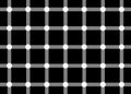 Scintillating Grid Optical Illusion Pattern Royalty Free Stock Photo
