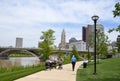 Scioto Mile, in downtown Columbus, OH