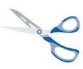 Scissor Cutting daily used, Scissor for School vector Design Illustration Isolated