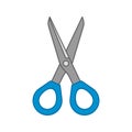 Scissor isolated on white background. Vector Royalty Free Stock Photo