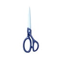 Scissors with blue handle Royalty Free Stock Photo