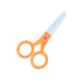 Scissors for cutting paper. Welcome back to school supplies for kids