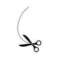 Scissors cuttting icon image